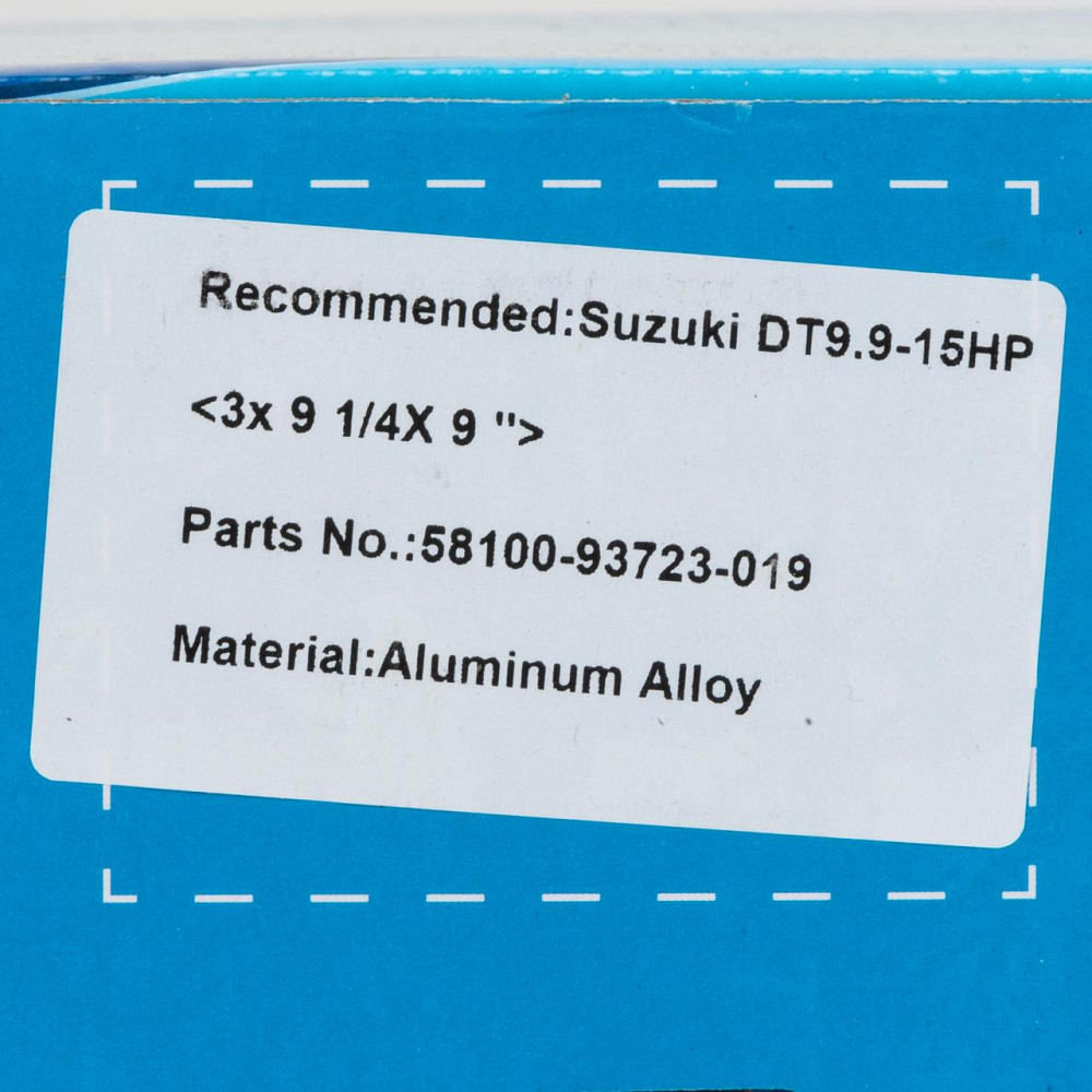 58100-93723-019 Parsun винт ALU 3X9 1/4X9 FOR SUZUKI A Черкассы - изображение 3