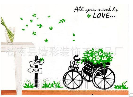 Вінілова наклейка на стіну Прованс Київ - фото 4