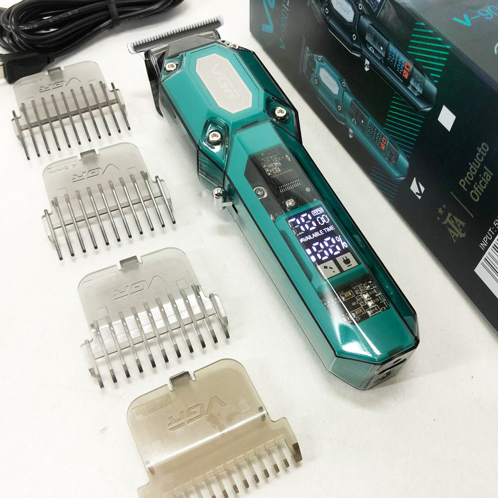 Машинка для стрижки волосся хороша VGR V-900, Універсальний тример для стрижки та гоління BT-56 Львів - фото 14