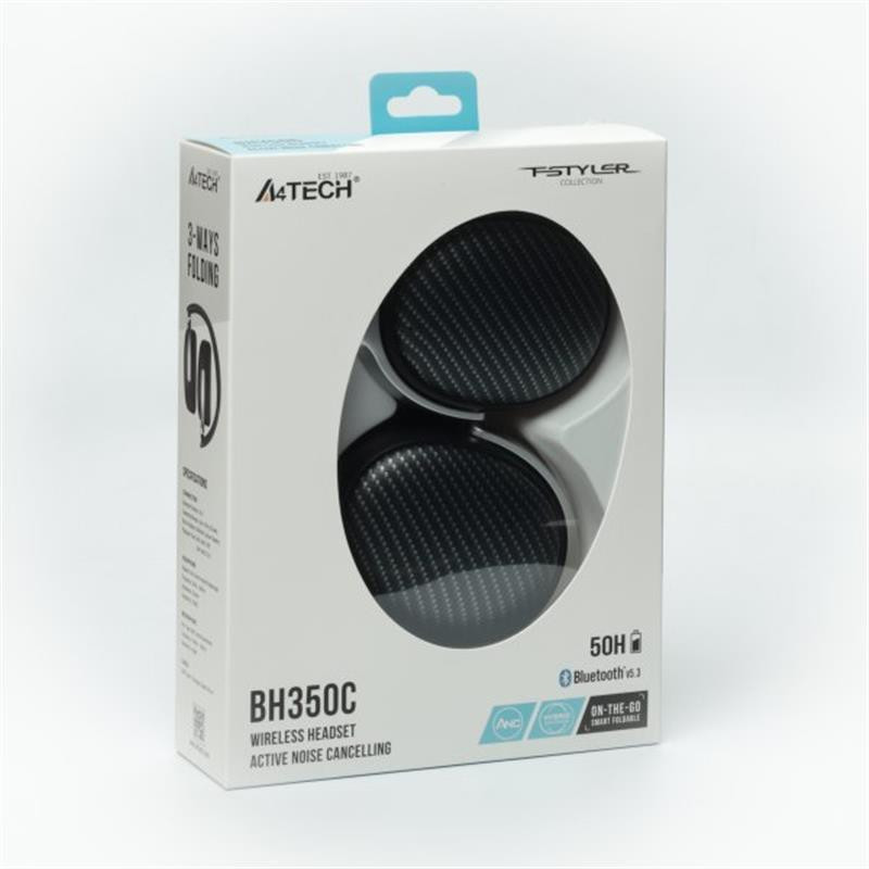 Bluetooth-гарнітура A4Tech Fstyler BH350C Black Чорний Харьков - изображение 7