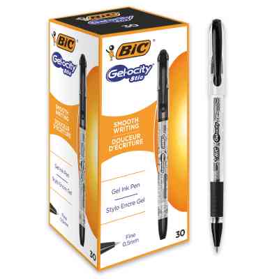 Ручка гелевая Bic Gel-Ocity Stic, черная (bcCEL1010266) Винница
