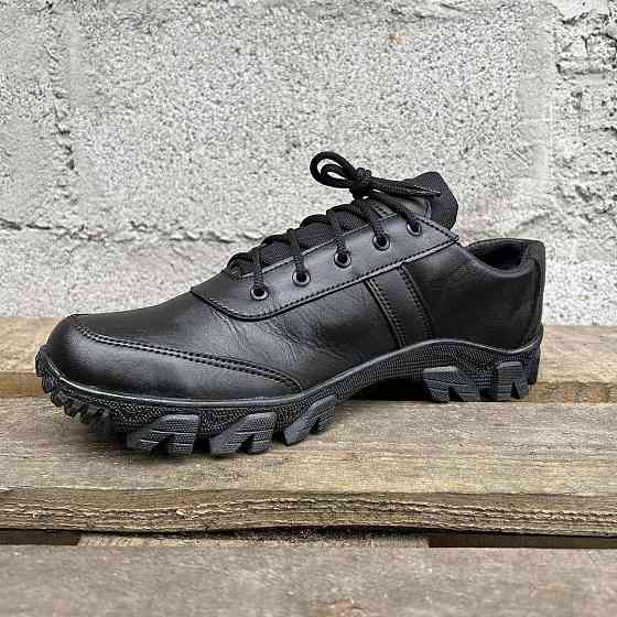 Черные мужские тактические демисезонные кроссовки для военных и охоты Львов