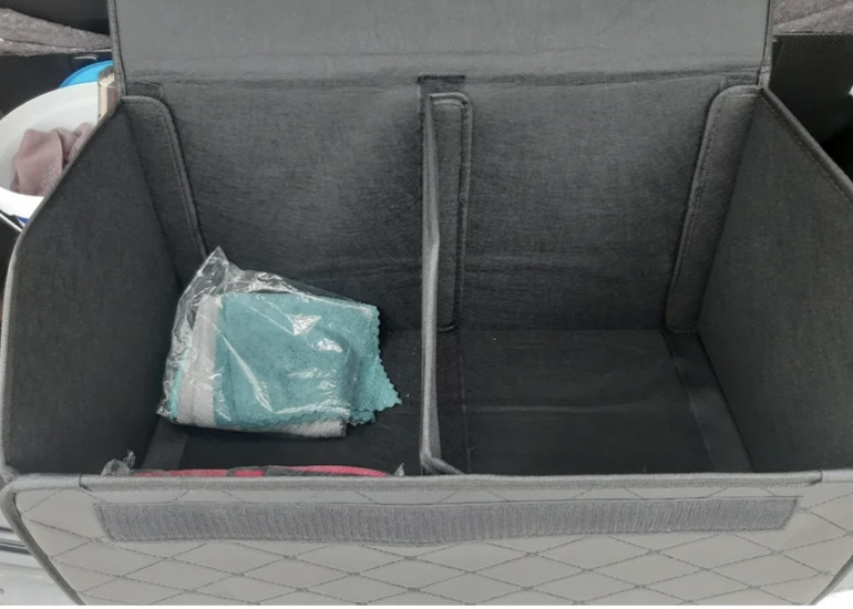 Органайзер у багажник автомобіля на дві секції Grand 55 см Вінниця - фото 6