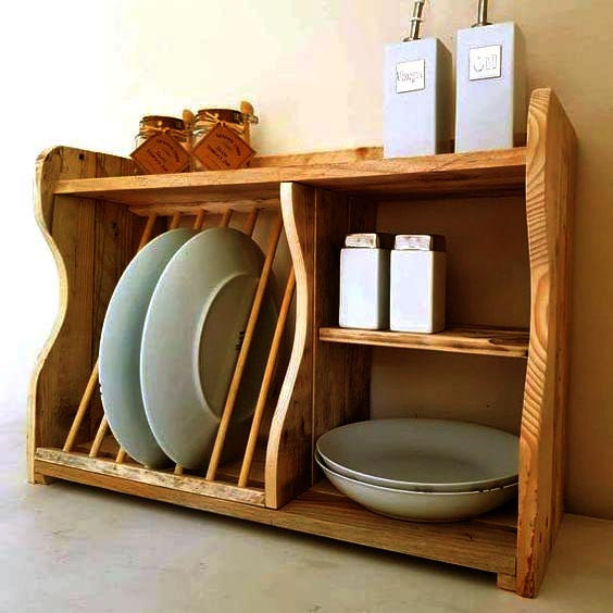 Полка для тарелок и блюд 