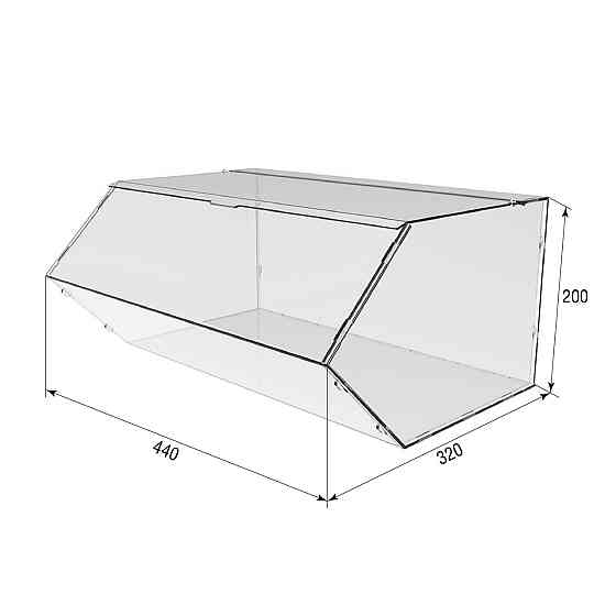 Диспенсер EKOSTAR для мармеладів, снеків, горіхів 1 комірка розбірний Київ