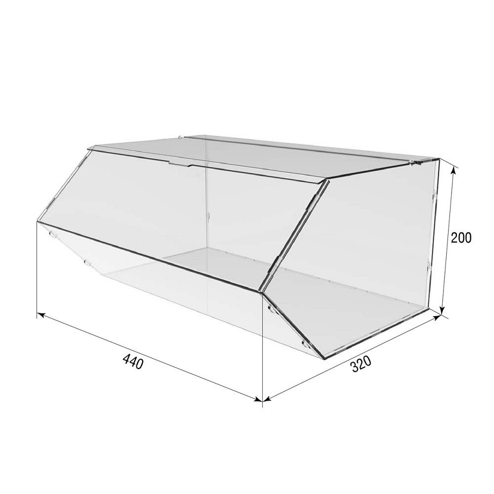 Диспенсер EKOSTAR для мармеладів, снеків, горіхів 1 комірка розбірний Київ - фото 4