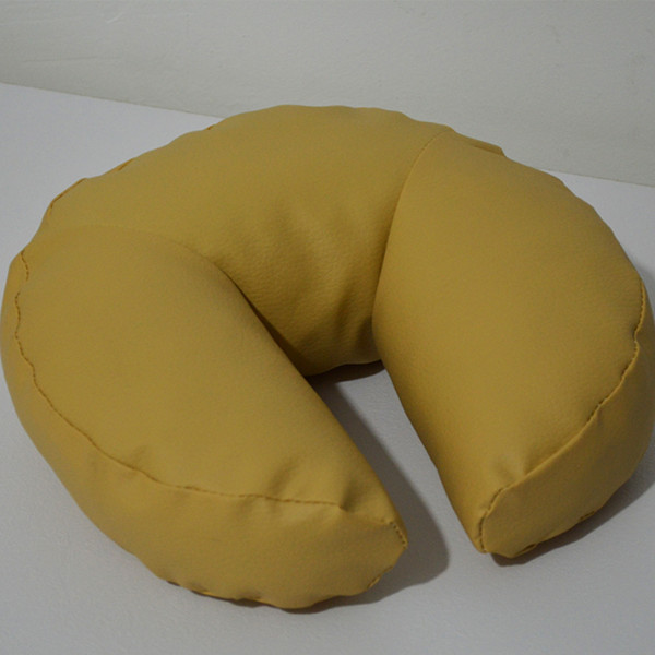 Подушка-підкова під голову, в екошкірі (Кольори в асортименті) Київ - фото 3