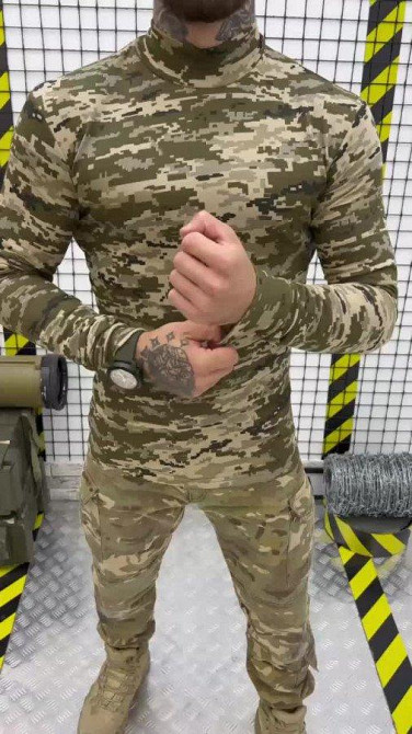 Гольф пиксель мужской теплый Одесса - изображение 5