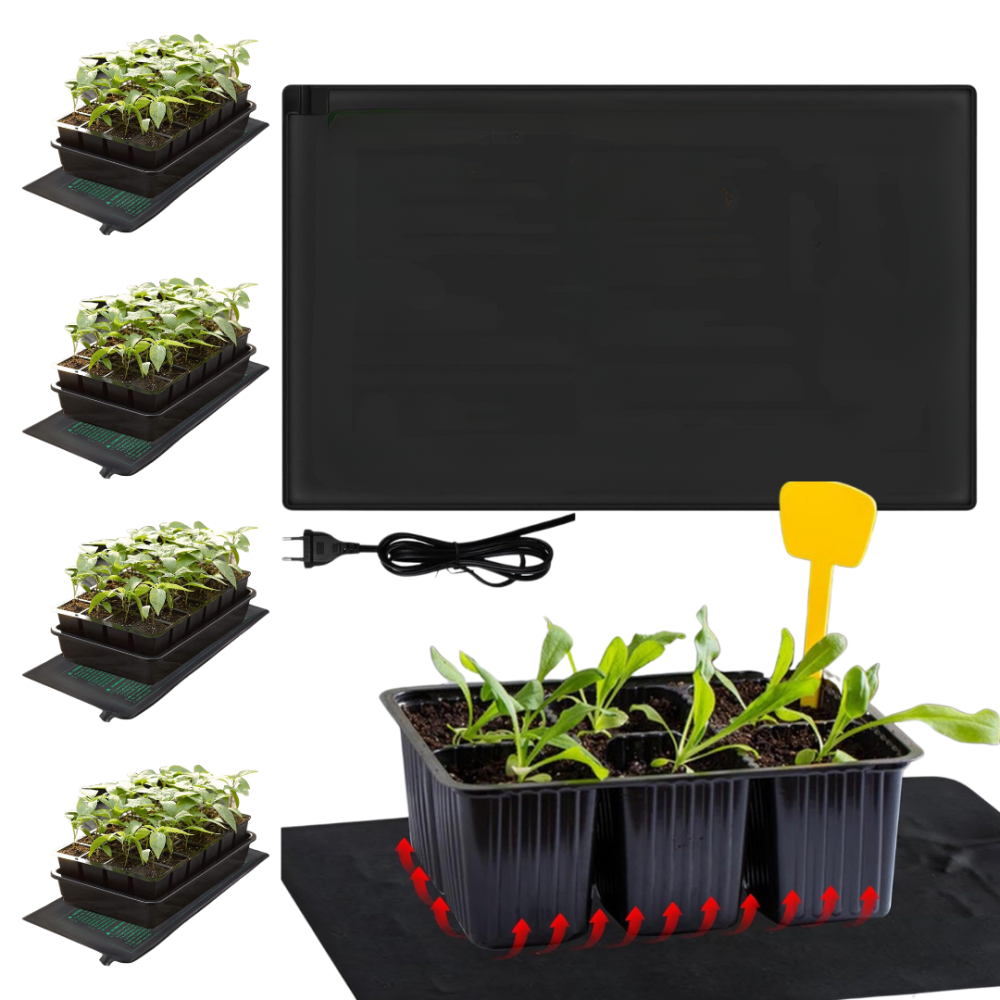 Термоковрик для рассады с быстрым нагревом | Коврик для рассады и семян, 52x122см 105Вт Каменец-Подольский - изображение 6