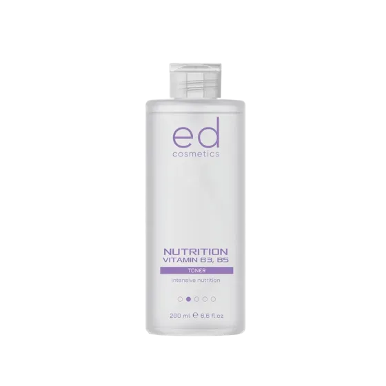 Питательный тоник с ниацинамидом и пантенолом NUTRITION TONER VITAMIN B3, B5 ED Cosmetics, 200 мл Днепр