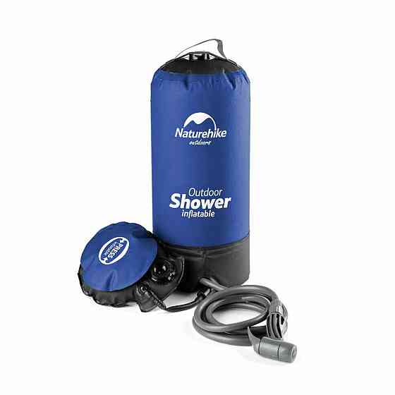 Кемпінговий душ Naturehike NH17L101-D (11л) Блакитний Вінниця