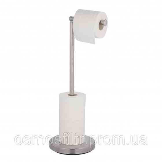 Подставка для туалетной бумаги Axentia нерж с вращающимся крючком (131819) Киев