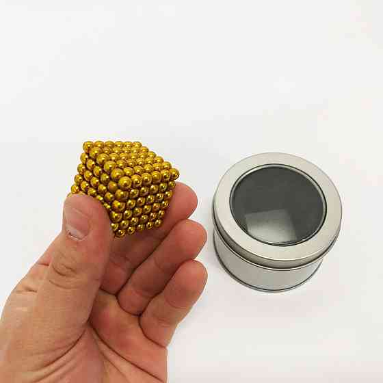 Неокуб 216 Нео NeoCube Золотой, Магнітний конструктор з кульок Нео Куб, Неокуб фігури TX-96 Івано-Франківськ