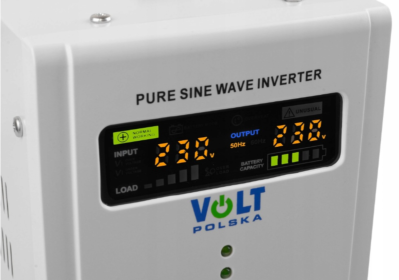 Гібридний інвертор ДБЖ Volt Polska SINUS PRO 1500 E 12/230V 1000/1500W (3SP091512E) Київ - фото 4