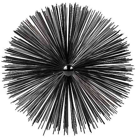 Металлическая щетка для чистки теплообменника 90 мм Киев