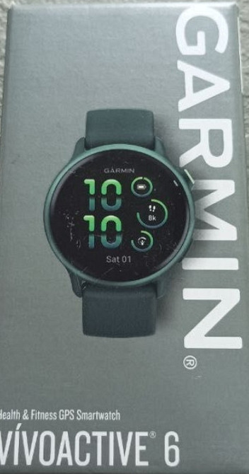 Garmin Vivoactive 6 Metallic Jasper Green. Київ - фото 2