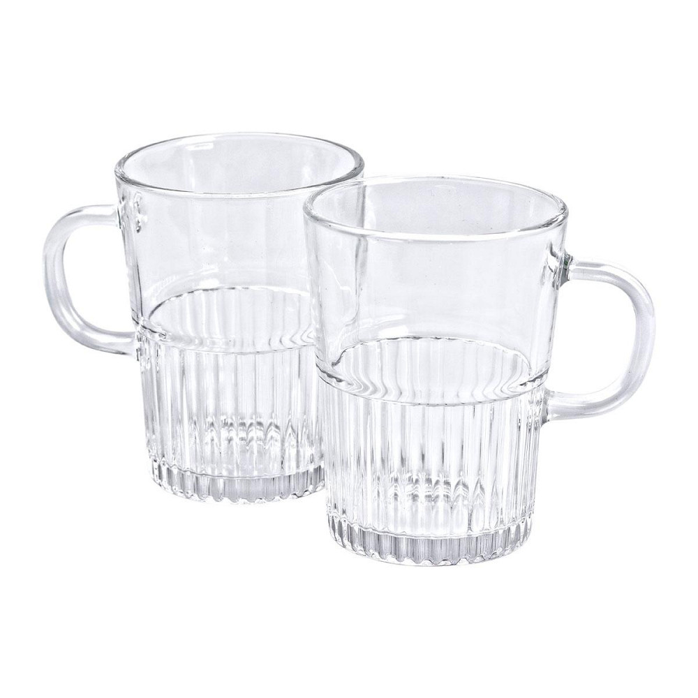 Стеклянные чашки для чая и кофе, 2 шт, 500 мл Киев - изображение 2