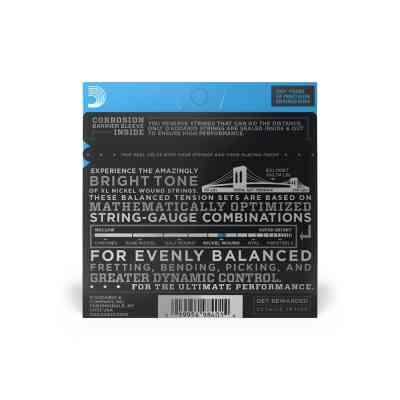 Струны для гитары D'Addario XL Nickel Wound Regular Light Balanced Tension (10-46) (EXL110BT) Винница