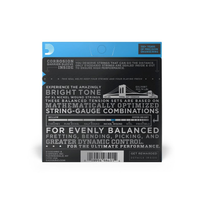 Струны для гитары D'Addario XL Nickel Wound Regular Light Balanced Tension (10-46) (EXL110BT) Винница - изображение 3