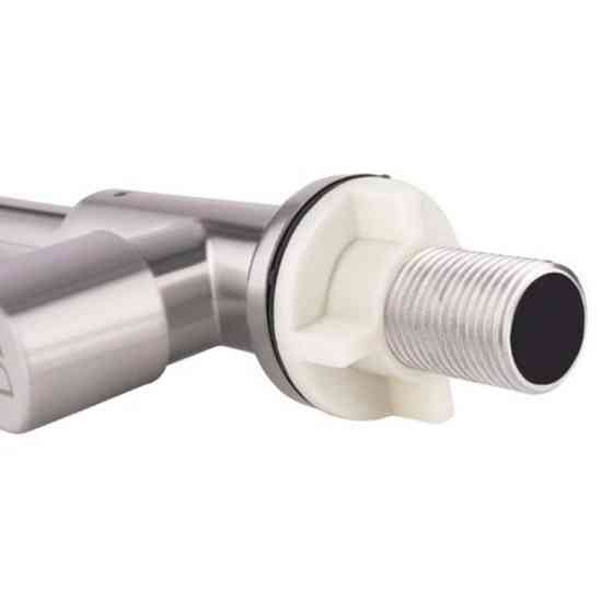 Кран на одну воду для кухні Lidz (NKS) 12 32 015SF-8, сатин Київ