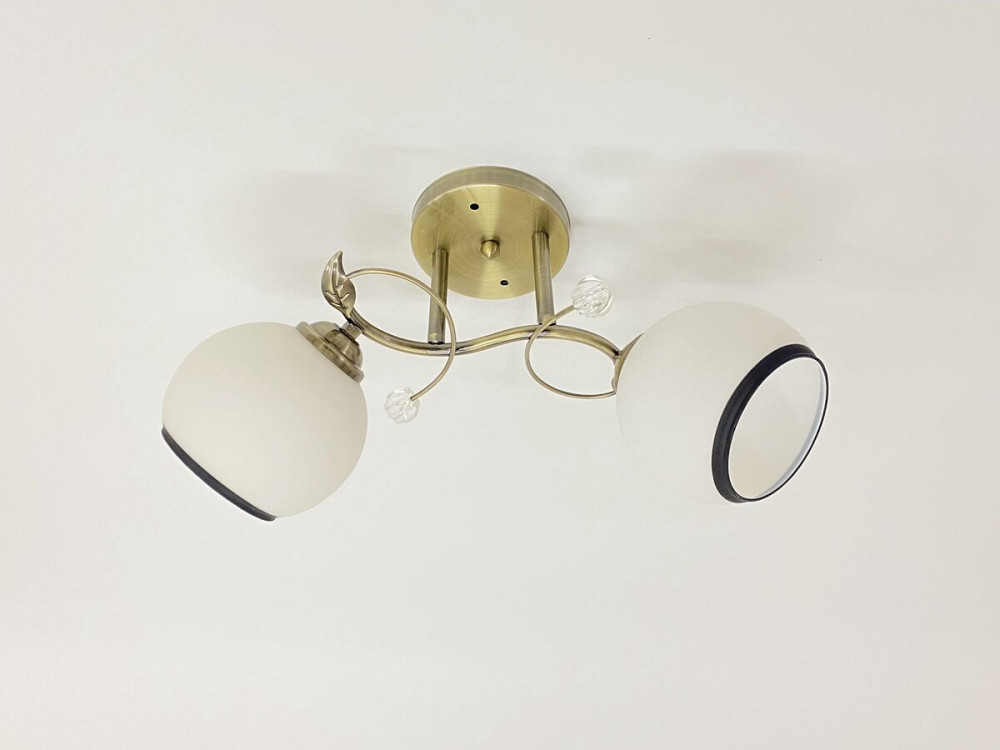 VALESO Люстра стельова на 2 плафони 6220J/2 Бронза Коломыя - изображение 1