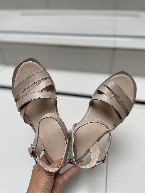 Rosta Босоніжки жіночі ROSTA 1044 бежеві (літо, шкіра натуральна) (5144) Коломия - фото 2