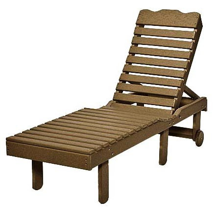 Шезлонг садовый 