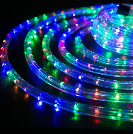 Светодиодная лента LED 100м 220V Дюралайт Цветная Винница - изображение 11