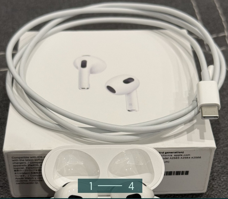 Наушники Apple Air Pods 3 Wireless Charging Case. Київ - фото 2