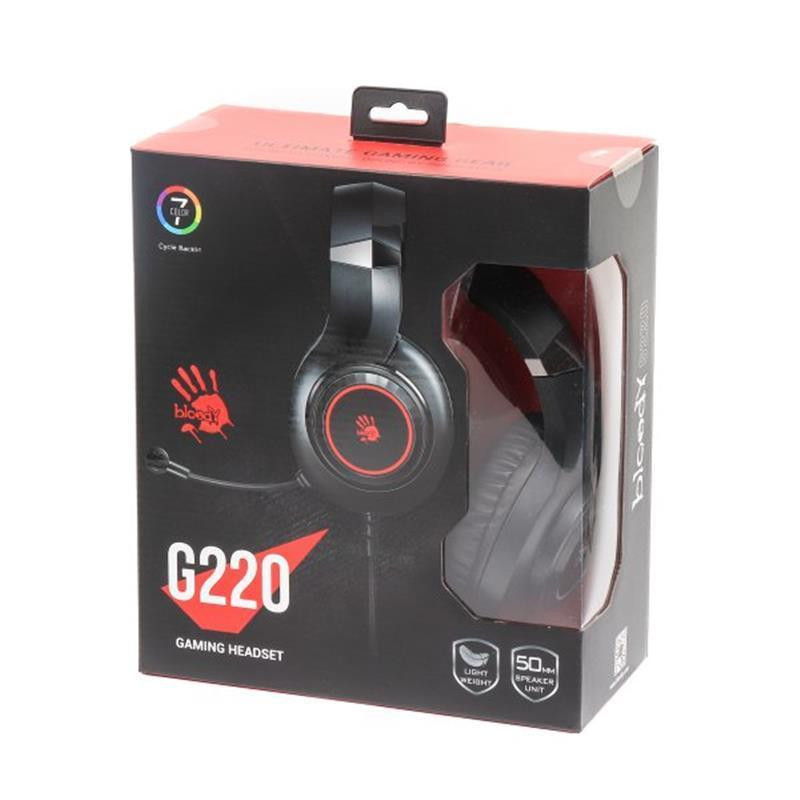 Гарнітура A4Tech Bloody G220 Black Чорний Харків - фото 6