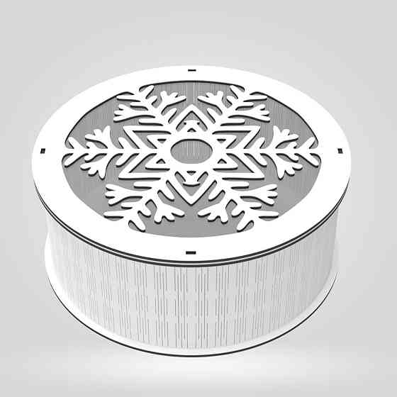 Подарункова коробка EKOSTAR d250 h100 Київ