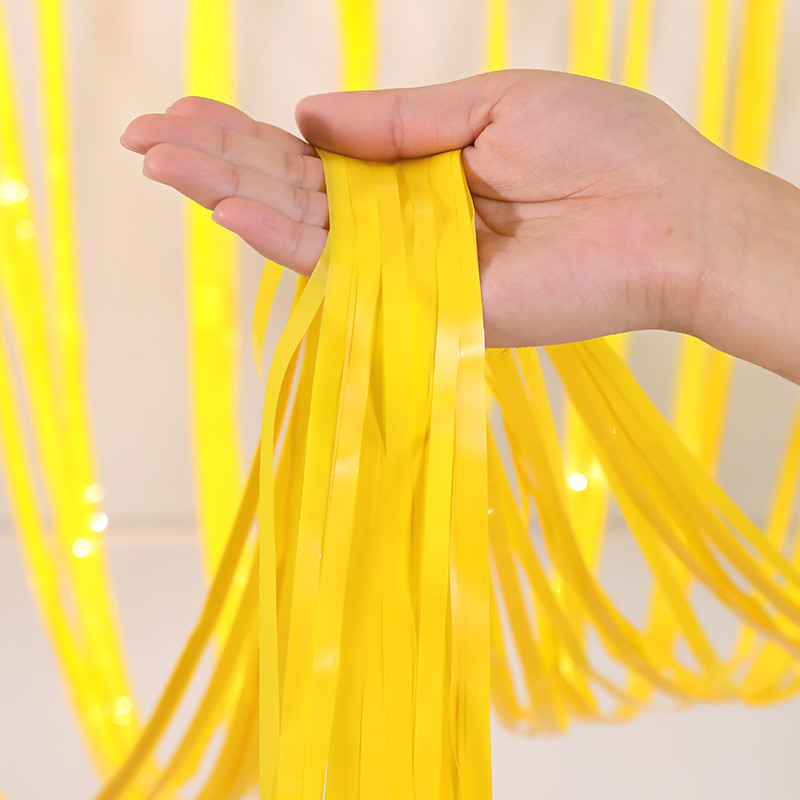 Дощик для фотозони 2 м на 1 м жовтий Київ - фото 5