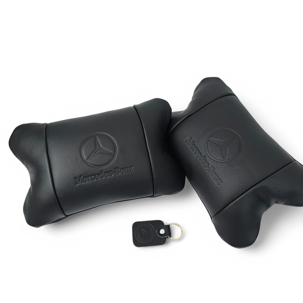 Подушка для водителя для авто Mercedes-Benz, Подушка подголовник бабочка под шею с логотипом DI-20 Львов - изображение 15