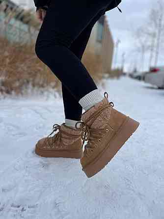 Hengji Угги жіночі HENGJI руді натуральна замша высота 13 см размер 36-40 (5676) Коломыя