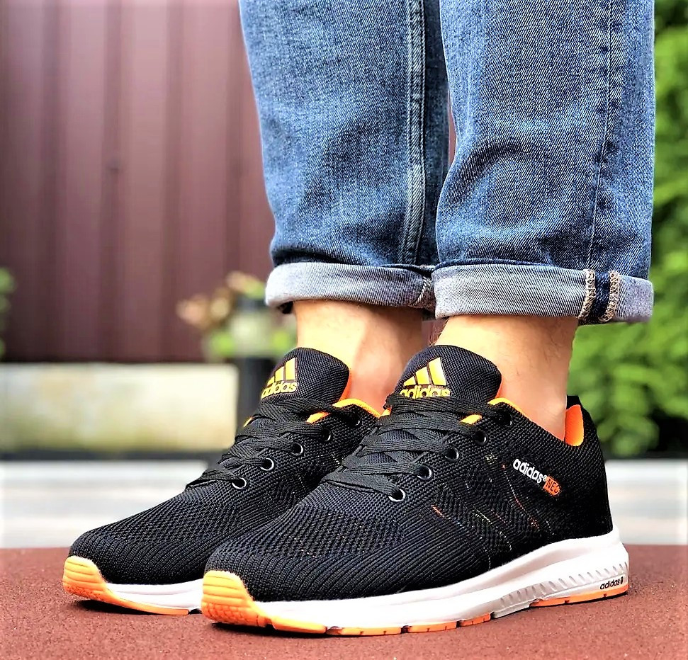 Кроссовки Adidas Neo Чёрные Адидас Мужские (размеры: 42,44) Видео Обзор Днепр - изображение 2