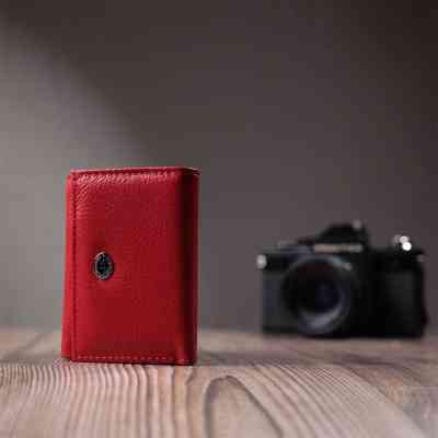 Портмоне ST Leather Из натуральной кожи Красное (22729) Винница