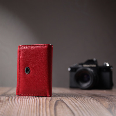 Портмоне ST Leather Из натуральной кожи Красное (22729) Винница - изображение 5