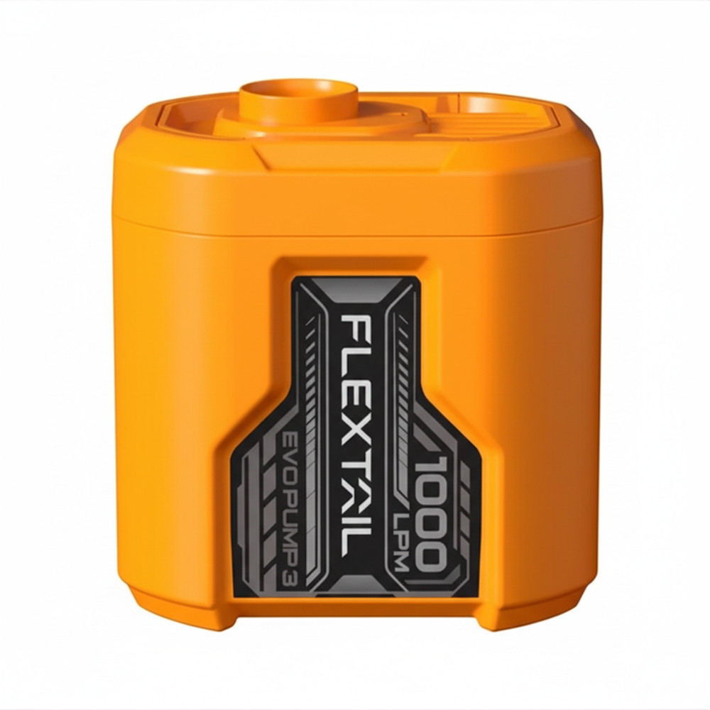 Портативний повітряний насос Flextail Evo Pump 3, 1000 л/хв, помаранчевий Киев - изображение 16