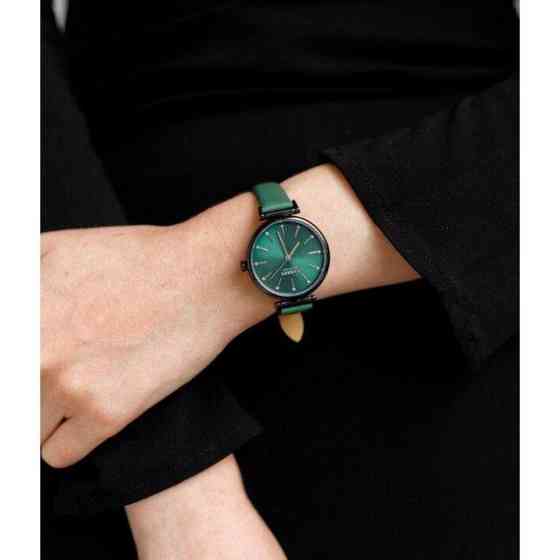 Жіночий наручний годинник Curren Grass (Зелений) Вінниця