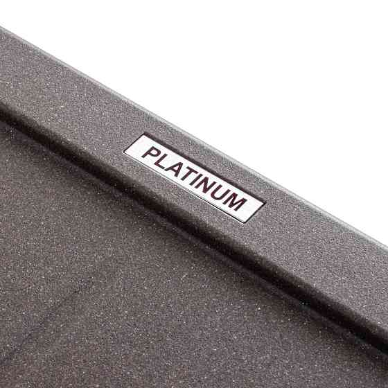 PLATINUM Гранітна мийка для кухні Platinum 6550 LOTOS матова Темна скеля Київ
