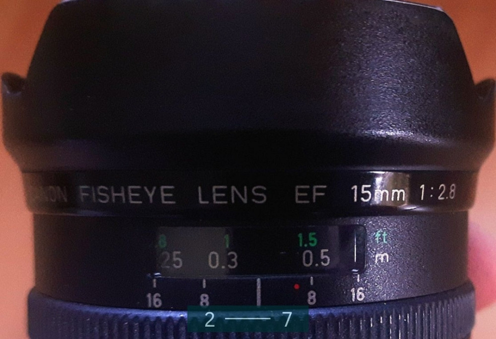 Об'єктив Canon Fisheye EF 15mm f/2.8 Киев - изображение 6