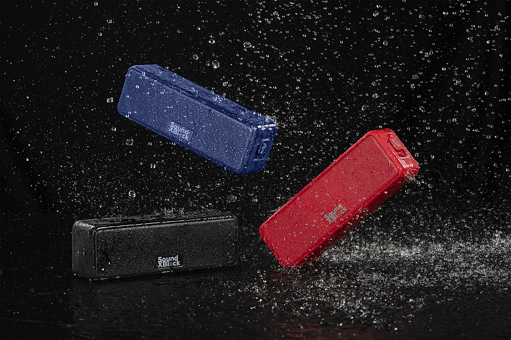 Портативна акустична система 2E SoundXBlock 20Вт, BT 5.0, MP3 TWS, IPX7, Червоний Київ - фото 3