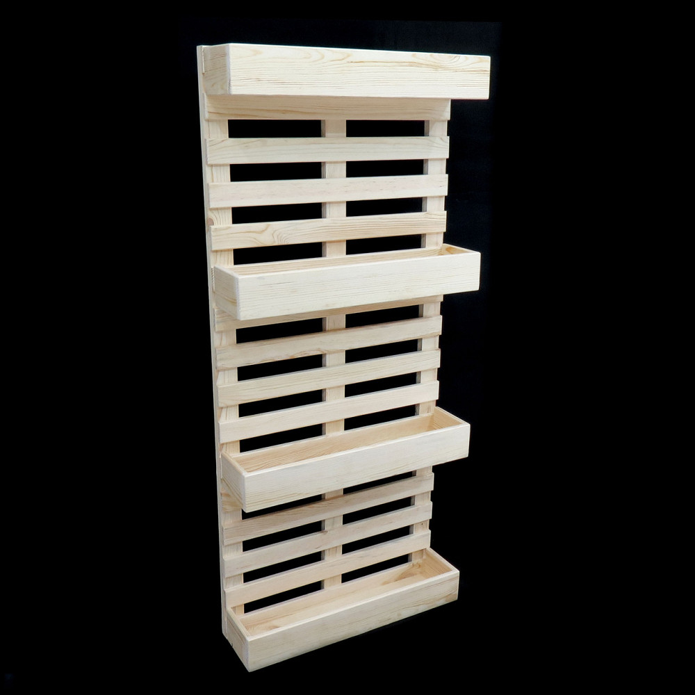 Полиця настінна для квітів "Камантус" бланже Миколаїв - фото 1