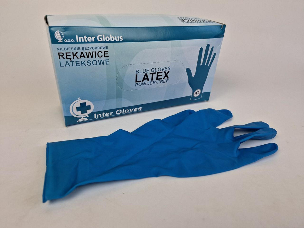 Рукавички гумові "Ambulance" Inter Globus 50 шт. (XL) (1 пачка) Харків - фото 4