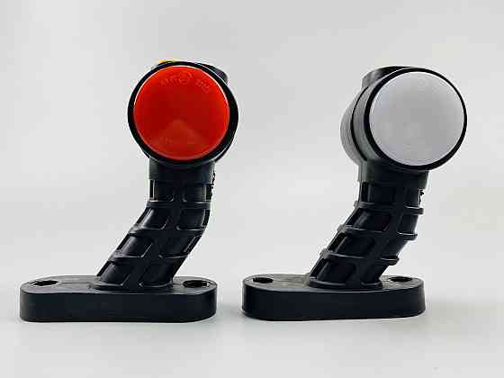 Світлодіодні 3-сторонні габаритні вогні для причепа двостороння габаритна фара задня фара 1 шт Мукачево