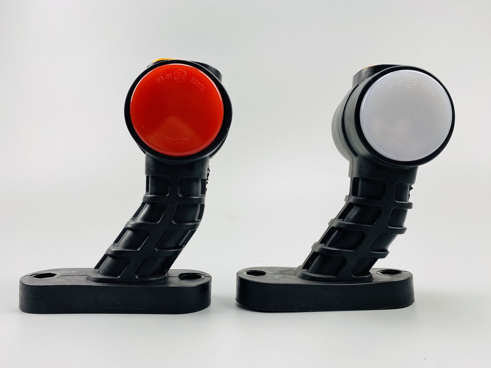 Світлодіодні 3-сторонні габаритні вогні для причепа двостороння габаритна фара задня фара 1 шт Мукачево - фото 6