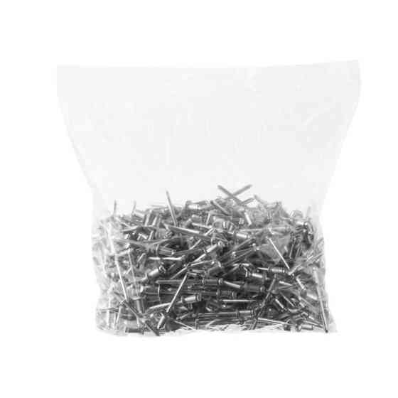 Заклепка сталева, 5,0×8,0 мм, 500 шт. INTERTOOL RT-5008 Київ