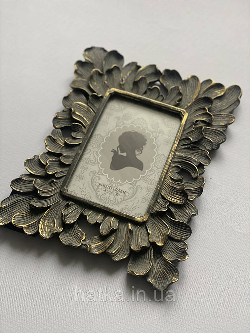 Рамка для фотографії 27*2*21 см 15*10 см фото бронзовий полістоун Київ - фото 2