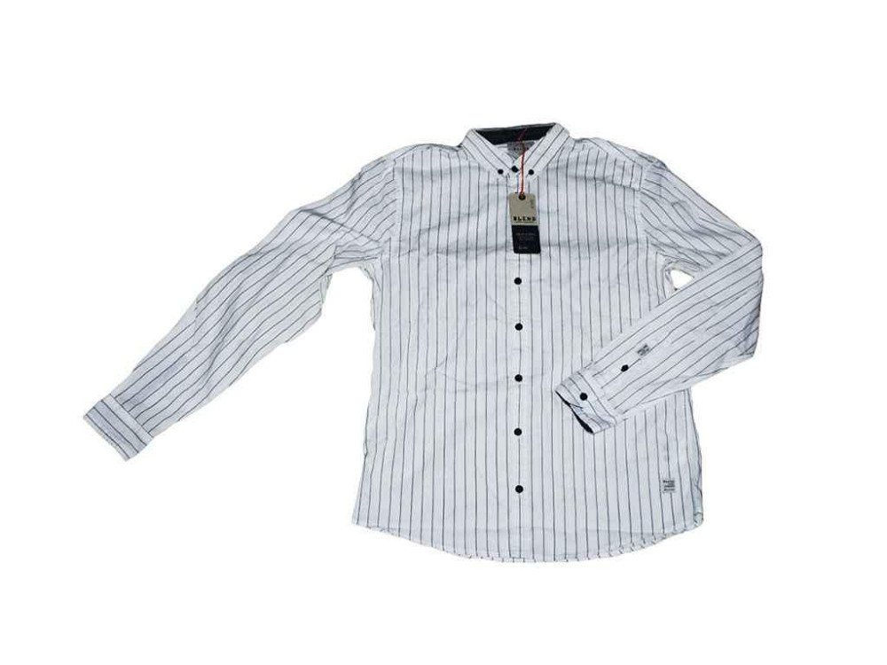 Сорочка чоловіча р.L (укр.52) Slim Fit біла 20705312 ТМ BLEND Київ - фото 1