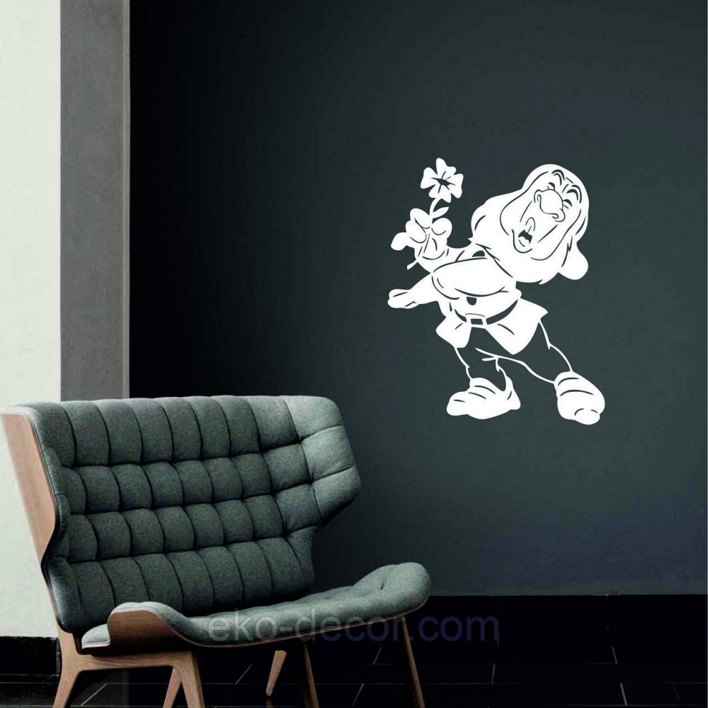 Декоративное настенное Панно «Гномик», Декор на стену 90*73 см Киев - изображение 2